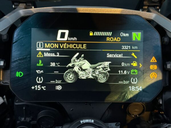 BMW R 1250 GS Adventure TRIPLE BLACK / AKRA / TOP CASE / SHIFTER - Image 8